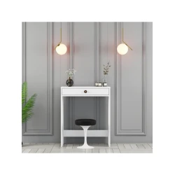 Туалетный столик Art Mebel 96, ЛДСП , белый, 80x70x45 см