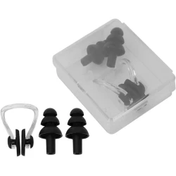 Burun üçün sıxma və qulaq üçün qoruyucu dəst Speedo S-124641390, qara