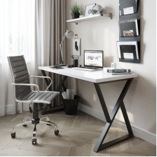 Yazı masası 3563_M2LoftValet90Wh Ağ, LDSP, 75x66x90 sm