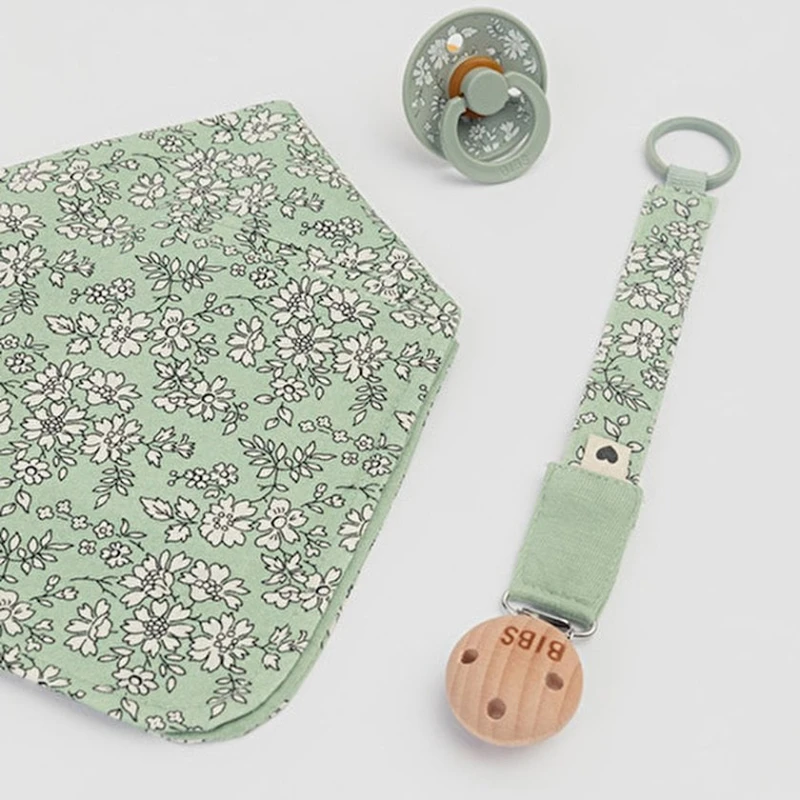 Держатель для пустышки BIBS x Liberty Capel Sage