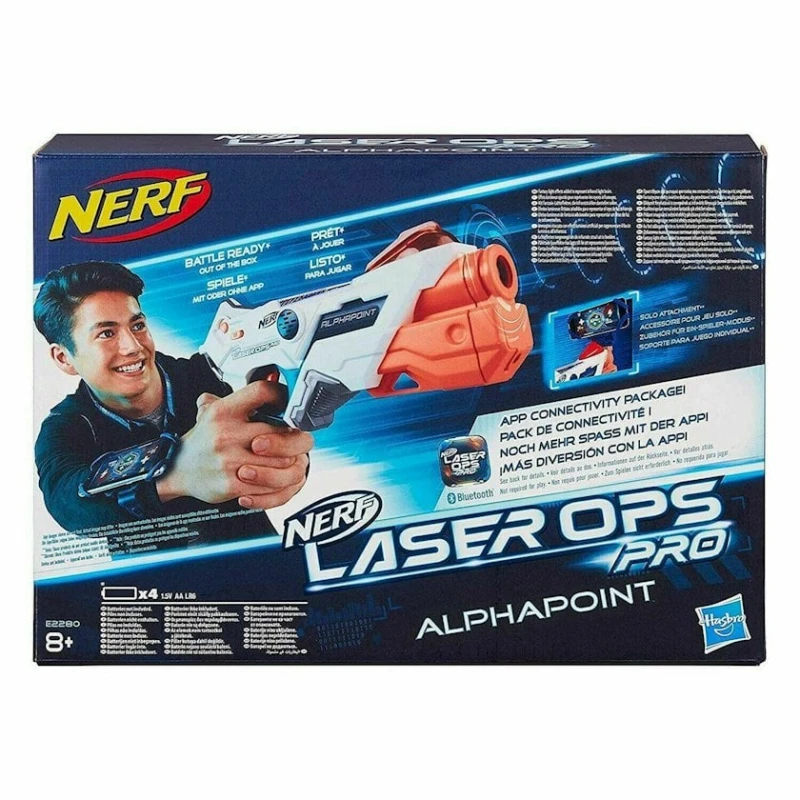 Бластер Hasbro Nerf Laser Ops Pro AlphaPoint, 8лет+ Бластер Hasbro Nerf Laser Ops Pro AlphaPoint, 8лет+