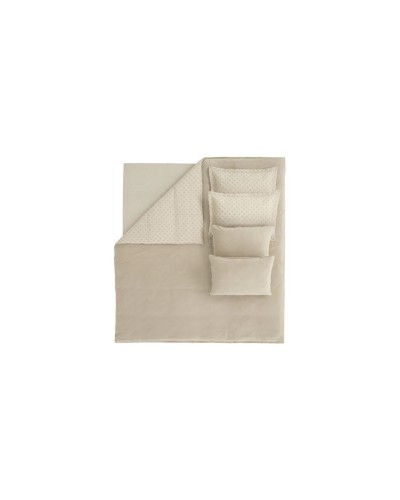Yataq dəsti Yataş Arvin, yorğan üzü 200x220 sm, mələfə 240х260 sm, yastıq üzü 50x70 sm (4 əd), ikinəfərlik, pambıq/poliester, bej