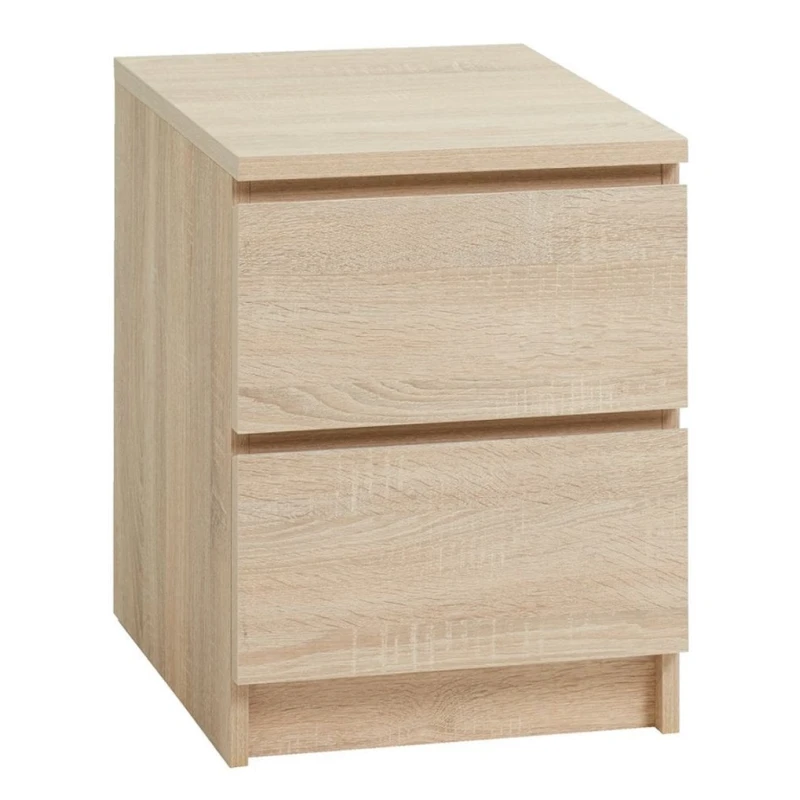 Прикроватная тумбочка JYSK Limfjorden, 41x48x56 см, бежевая Прикроватная тумбочка JYSK Limfjorden, 41x48x56 см, бежевая