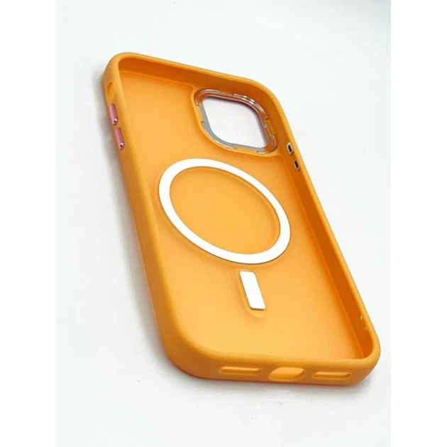 Çexol MagSafe Apple iPhone 11 üçün, narıncı