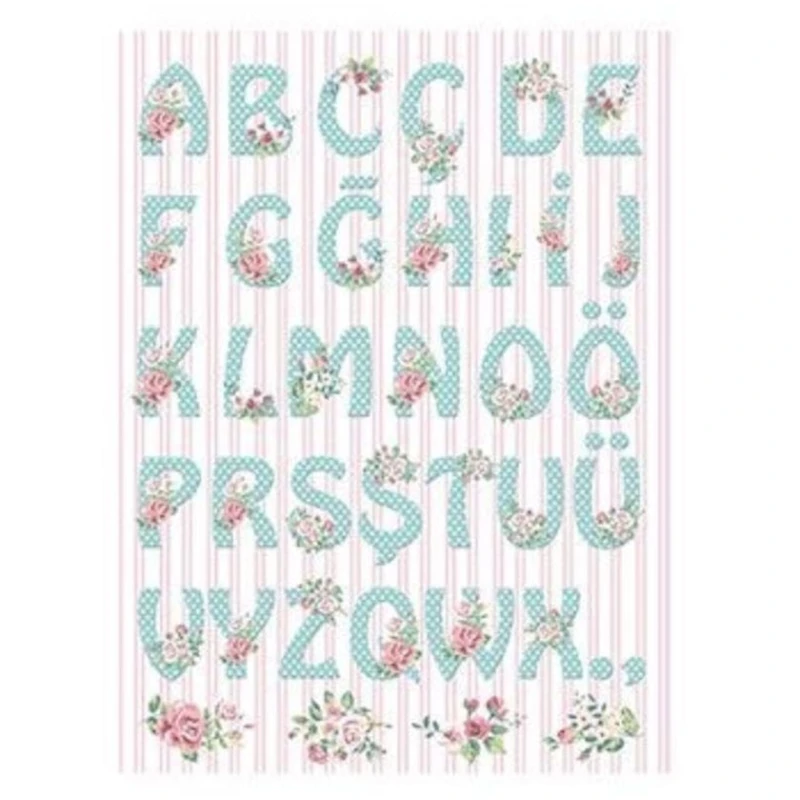 Рисовая бумага для декупажа Cadence - 167, А3, 29.7x42 см Рисовая бумага для декупажа Cadence - 167, А3, 29.7x42 см