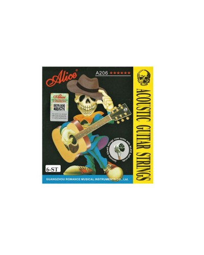 Akustik gitara üçün sim Alice A206-H-6