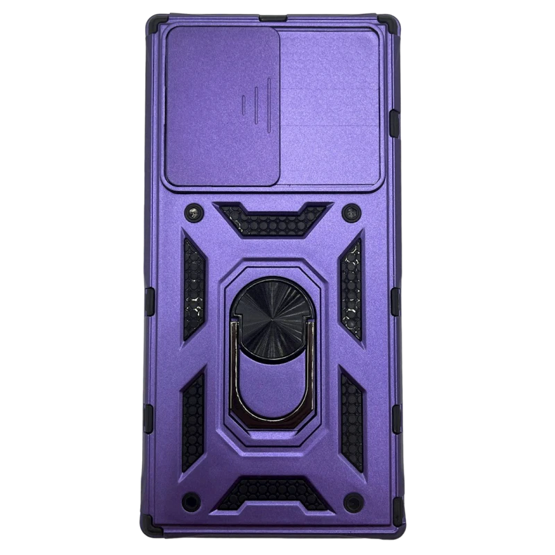 Чехол Robot для Samsung Galaxy S23 Ultra, фиолетовый Чехол Robot для Samsung Galaxy S23 Ultra, фиолетовый