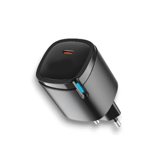 Şəbəkə enerji toplama cihazı Estan MA28M-0 Type-C 30W, Qara Şəbəkə enerji toplama cihazı Estan MA28M-0 Type-C 30W, Qara