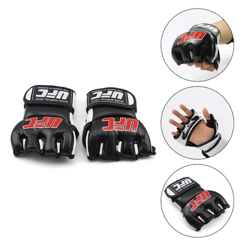 MMA üçün əlcəklər 323a_392980443, ölçü L, qara