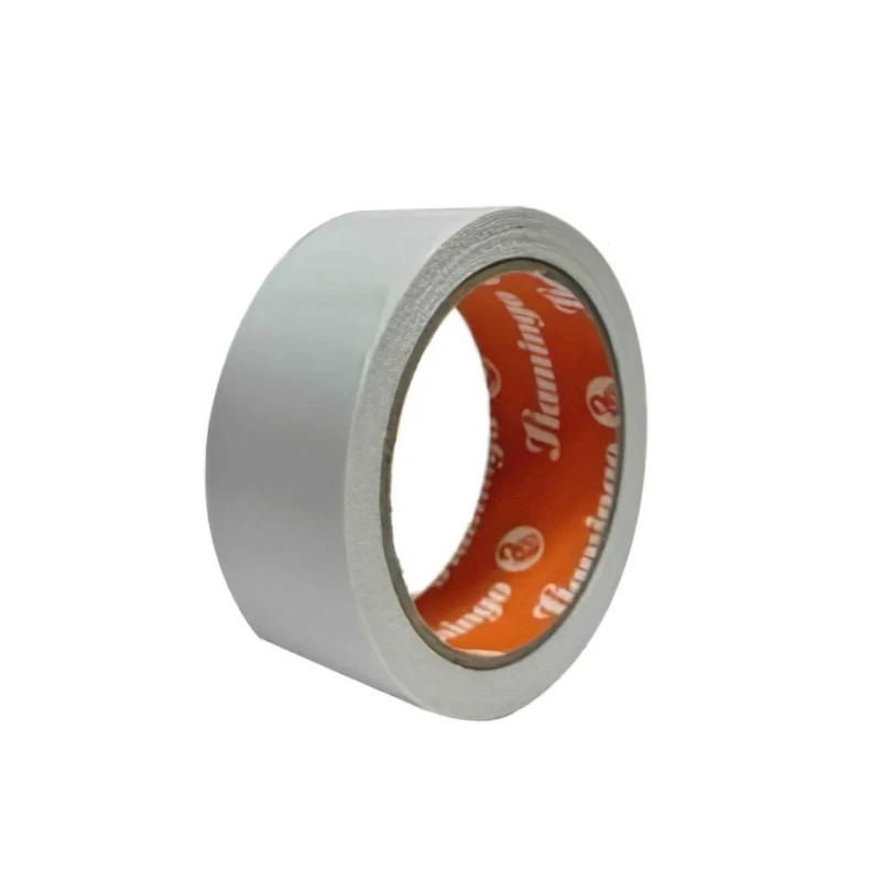 Двухсторонняя клейкая лента Flamingo FT4815, 48 мм x 15 м, белый Двухсторонняя клейкая лента Flamingo FT4815, 48 мм x 15 м, белый