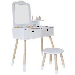 Играем в салон красоты MTR6553 Деревянный стол для макияжа Играем в салон красоты MTR6553 Деревянный стол для макияжа