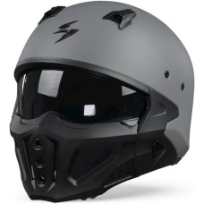 Motosiklet dəbilqəsi Scorpion Covert-X Matt Cement Grey XXL