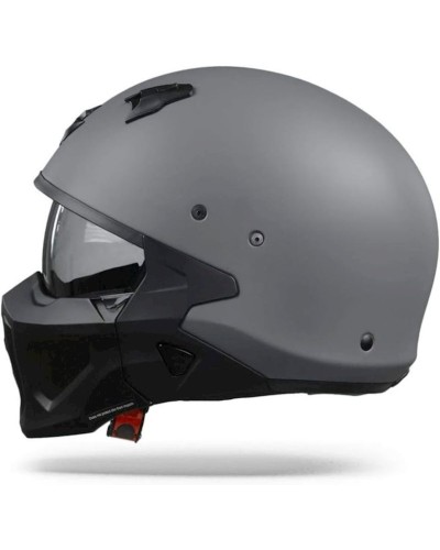 Motosiklet dəbilqəsi Scorpion Covert-X Matt Cement Grey XXL
