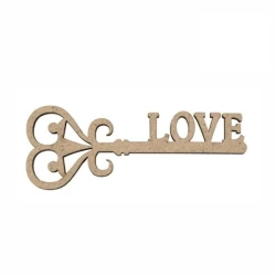 Hazırlama dəsti Rosa Talent Açar 2 Love, 10x3.8 sm, DVP, 4 əd