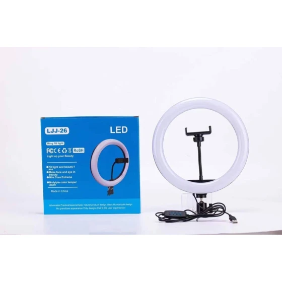 Лампа кольцевая LED LJJ-26 Лампа кольцевая LED LJJ-26