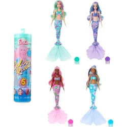 Sürpriz kukla Zapf Creation Barbie Color Reveal Mermaid HRK12, 30 sm, 3 yaş+
