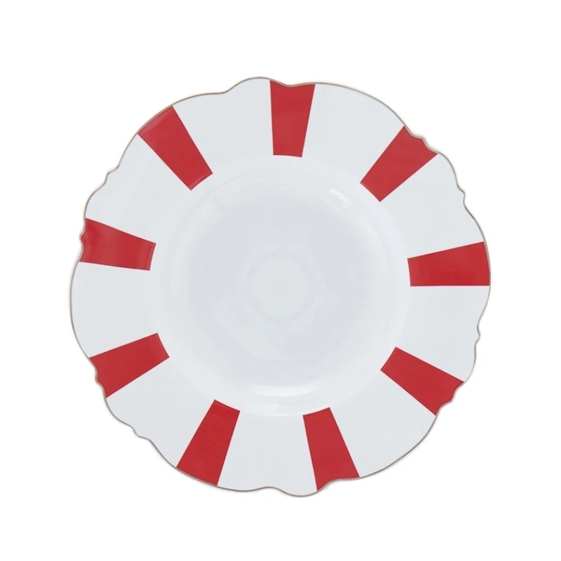 Столовый сервиз Gipfel Modern 3872 18 предметов, 31x28x23 см, фарфор, на 6 персон, белый/черный/красный/золотой Столовый сервиз Gipfel Modern 3872 18 предметов, 31x28x23 см, фарфор, на 6 персон, белый/черный/красный/золотой