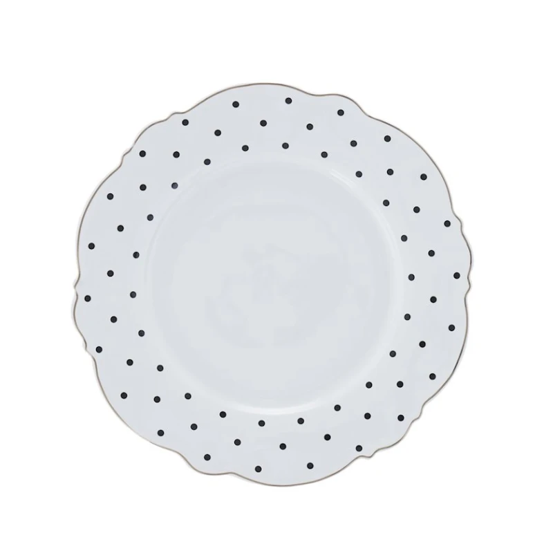 Столовый сервиз Gipfel Modern 3872 18 предметов, 31x28x23 см, фарфор, на 6 персон, белый/черный/красный/золотой Столовый сервиз Gipfel Modern 3872 18 предметов, 31x28x23 см, фарфор, на 6 персон, белый/черный/красный/золотой