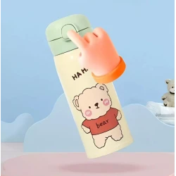 Su qabı Bear, 350 ml, paslanmayan polad, sarı