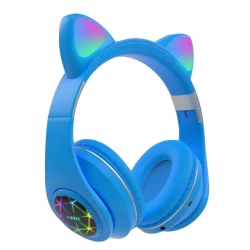 Simsiz qulaqlıqlar Cat Ear M2 Blue