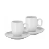 Набор кофейный WMF Espresso, 4 предмета, фарфор, белый Набор кофейный WMF Espresso, 4 предмета, фарфор, белый