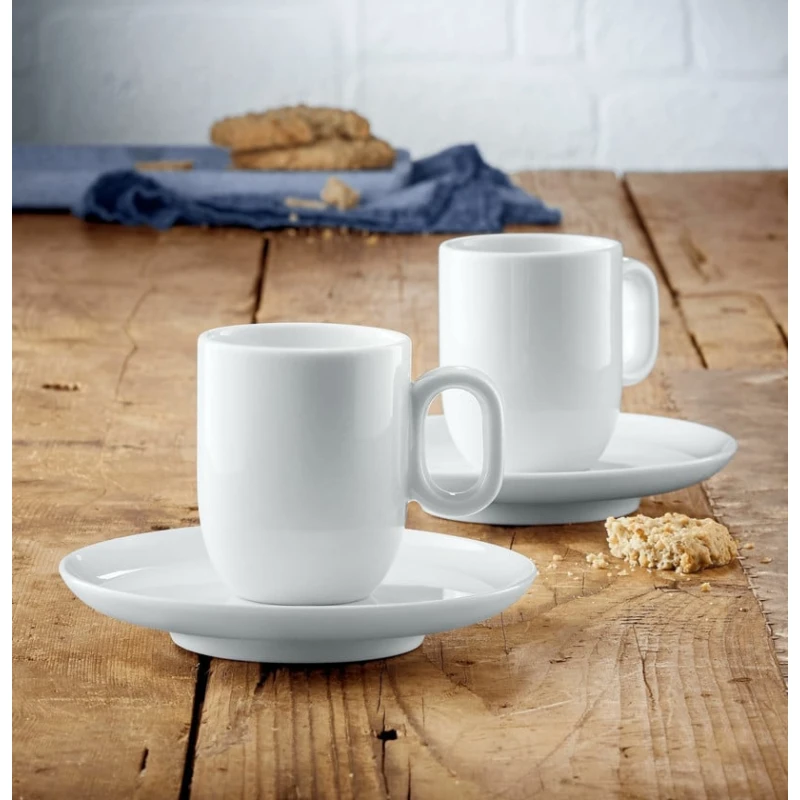 Набор кофейный WMF Espresso, 4 предмета, фарфор, белый Набор кофейный WMF Espresso, 4 предмета, фарфор, белый