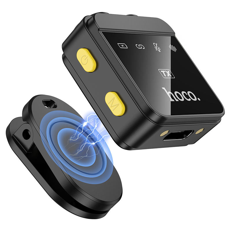 Simsiz mikrofonlar Hoco L17 + hədiyyə enerji toplama cihazı
