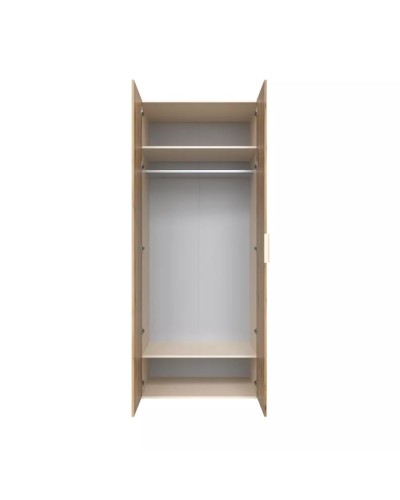 Şkaf Art Mebel Art-80-28, bej, laminat, 210х80х50 sm