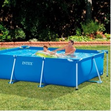Hovuz karkaslı Intex Rectangular Frame H28225588272NP, 300x200x75 sm, 3834 l, göy