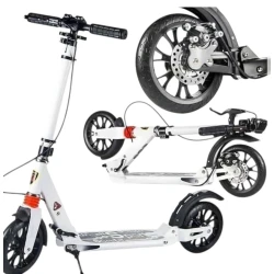 Qatlanan samokat smil_1330, ağ