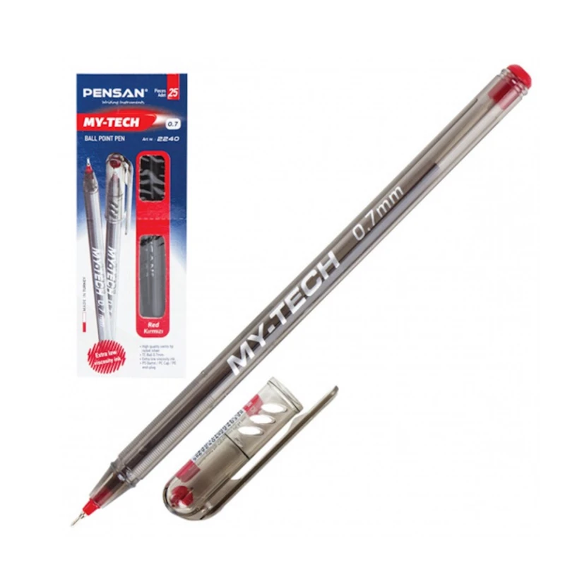 Diyircəkli qələm pensan qırmızı qutu