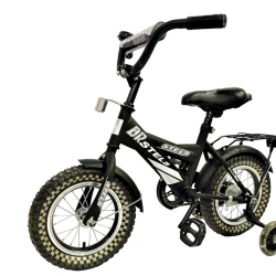 Uşaq velosipedi Stels 618, qara/ağ