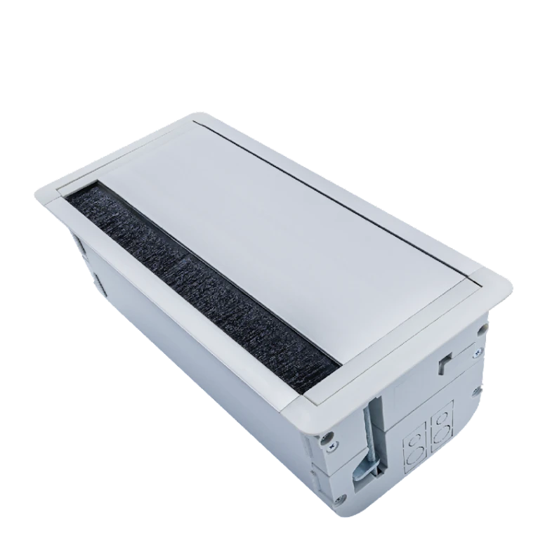 Выдвижной лючок для розеток Nead 3212-01, на 12 модулей Выдвижной лючок для розеток Nead 3212-01, на 12 модулей