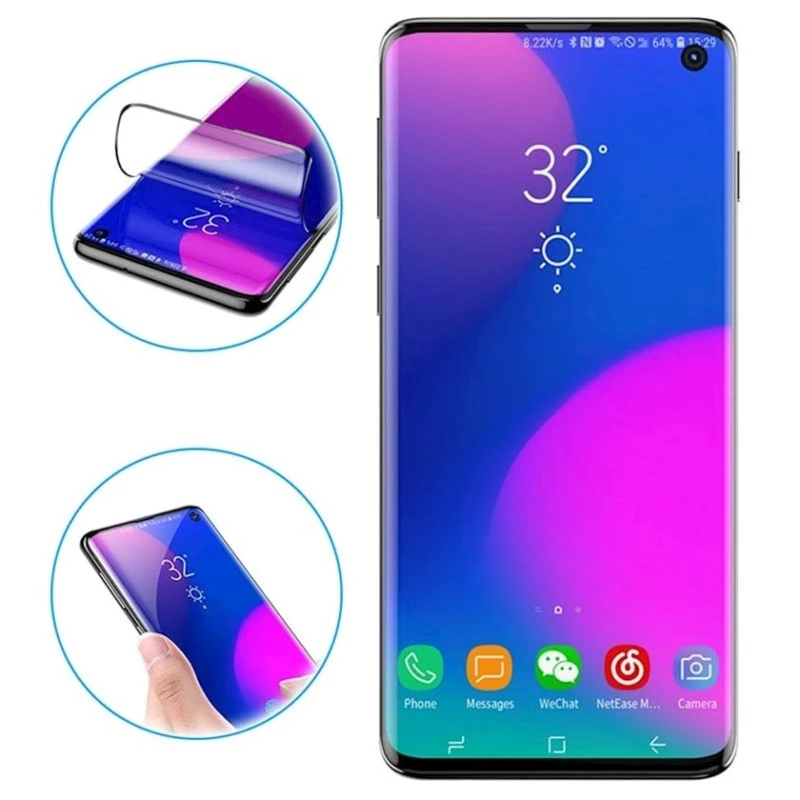 Qoruyucu şüşə Baseus Curved anti-explosion Sgsas10-kr01 Samsung Galaxy S10 üçün