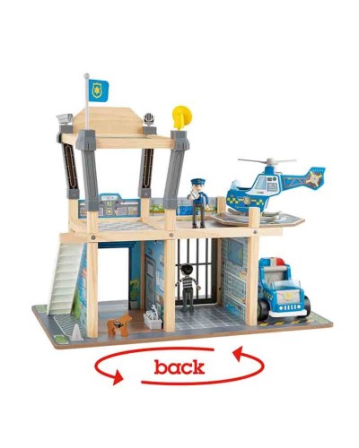 Polis oyunu Hape Metro Police Dept Playset, 3+ yaş