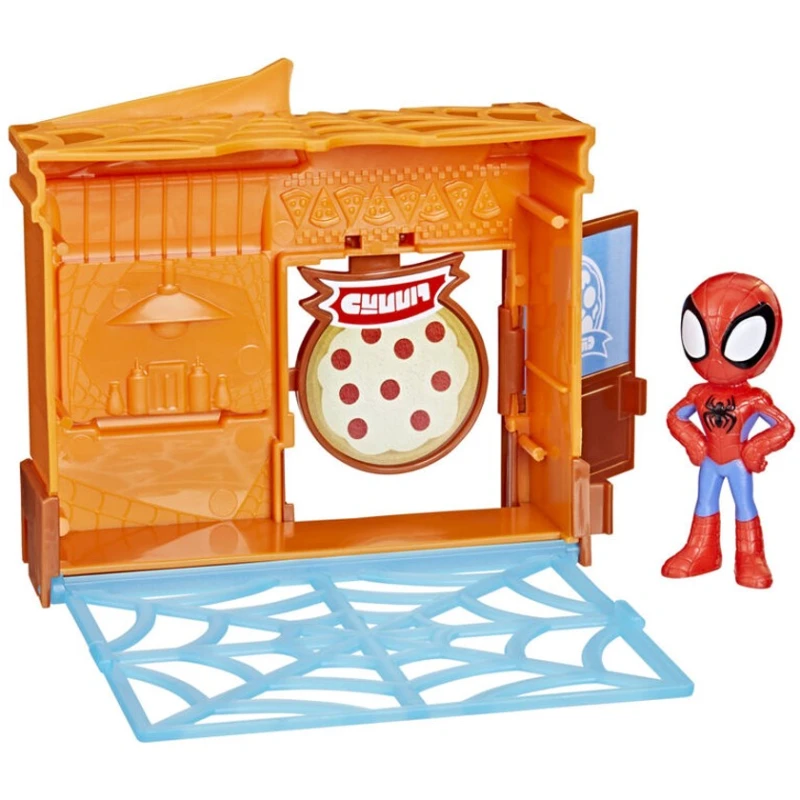 Игровой набор Hasbro Spidey & Friends City Blocks Pizza Place, товар в ассортименте Игровой набор Hasbro Spidey & Friends City Blocks Pizza Place, товар в ассортименте