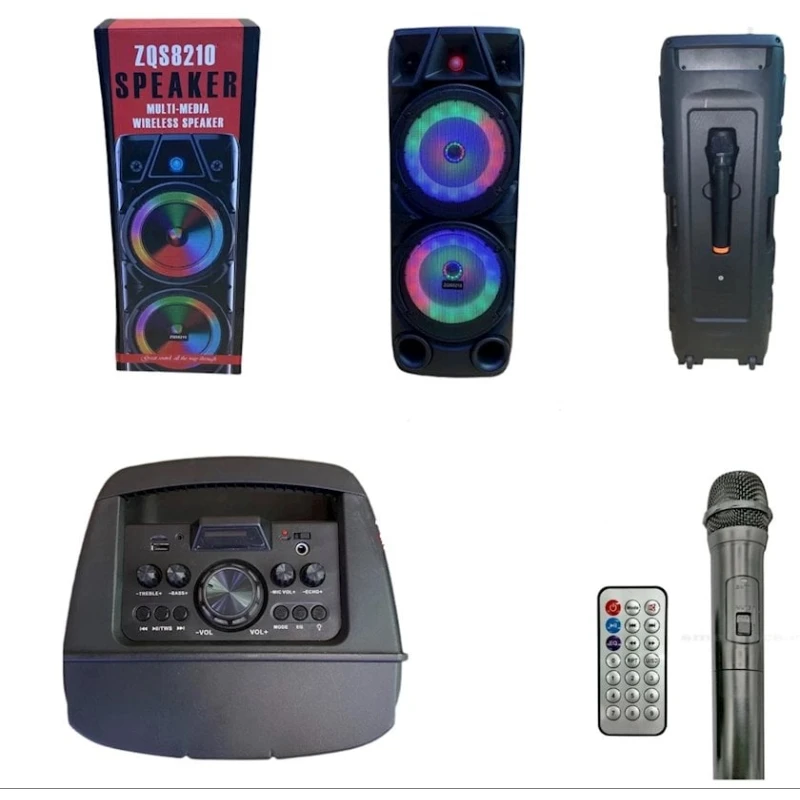 Портативная колонка ZQS 8210 Black