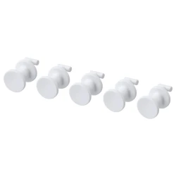 Крючки для одежды IKEA Skadis, 19 мм, белый Крючки для одежды IKEA Skadis, 19 мм, белый