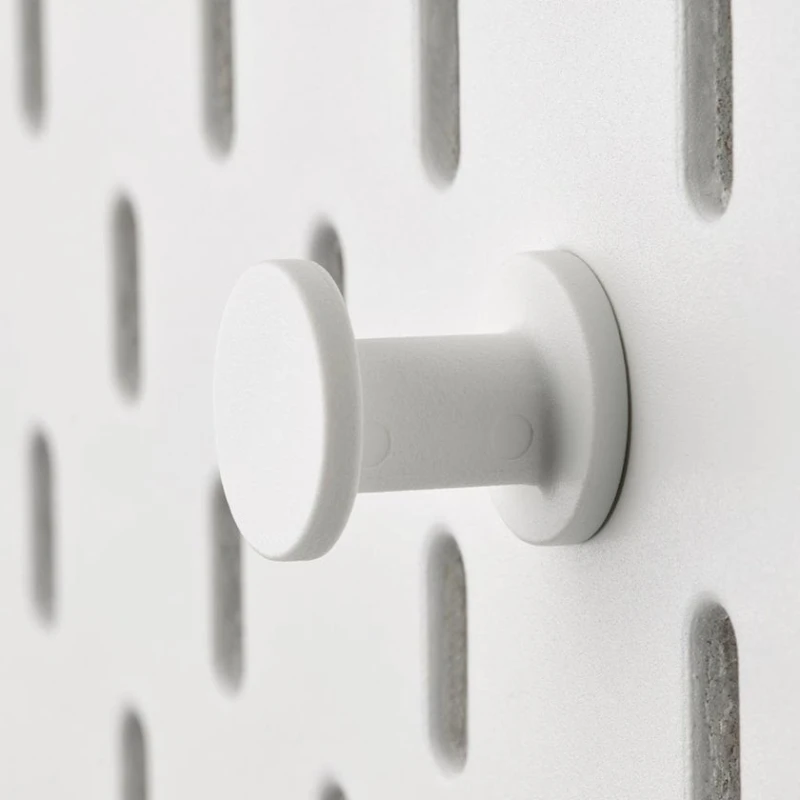 Крючки для одежды IKEA Skadis, 19 мм, белый Крючки для одежды IKEA Skadis, 19 мм, белый