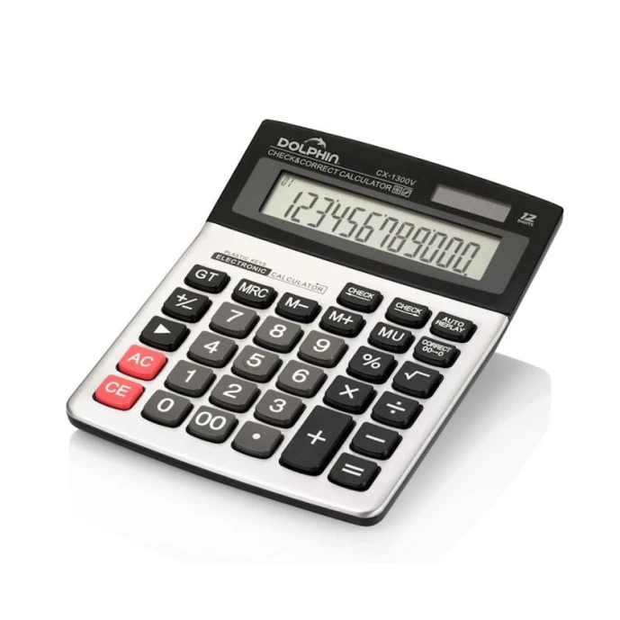Калькулятор Dolphin CX-1200, 12 разрядов Калькулятор Dolphin CX-1200, 12 разрядов