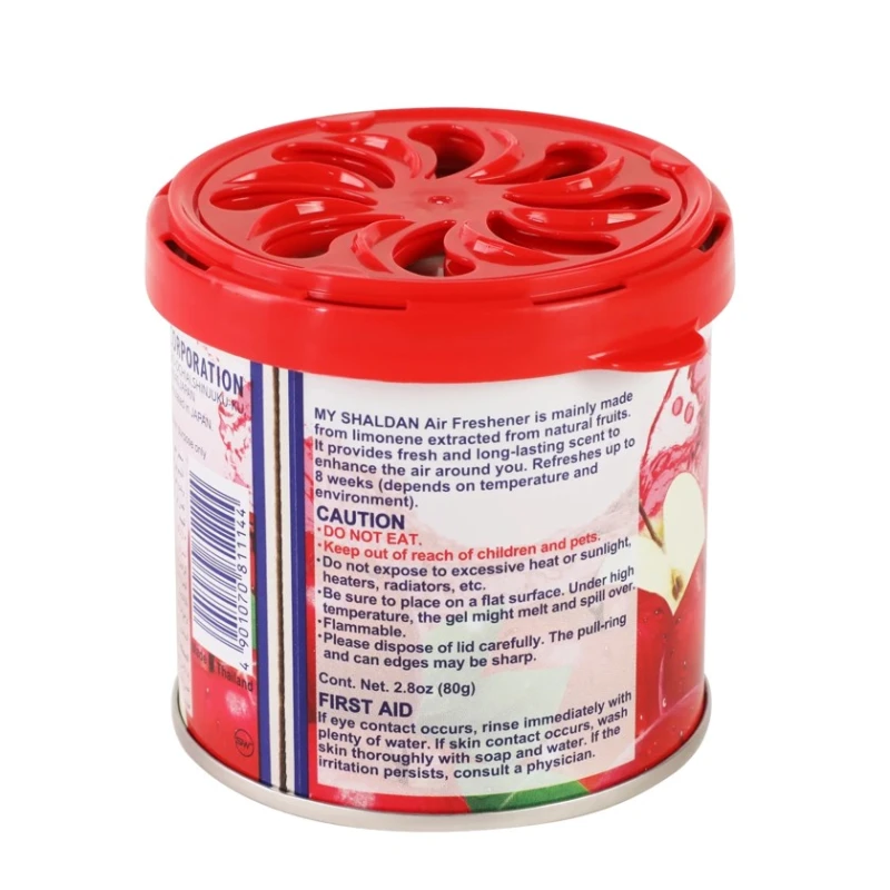 Освежитель воздуха SHALDAN Яблоко 80гр гелевый