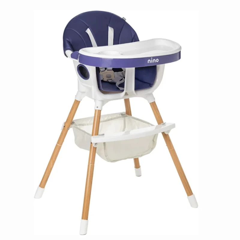 Стульчик для кормления NINO Lark, темно-синий Стульчик для кормления NINO Lark, темно-синий