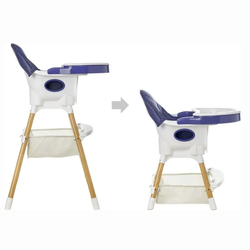 Стульчик для кормления NINO Lark, темно-синий Стульчик для кормления NINO Lark, темно-синий