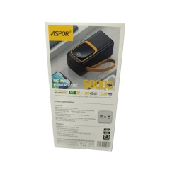 Внешний аккумулятор ASPOR PowerBank 50000mAh Fast Charger Внешний аккумулятор ASPOR PowerBank 50000mAh Fast Charger