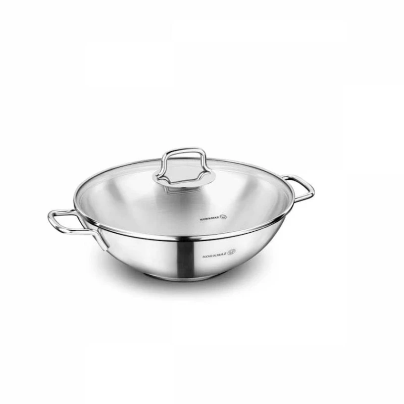 Вок-сковородка Korkmaz Perla Wok A1519, 28 см Вок-сковородка Korkmaz Perla Wok A1519, 28 см