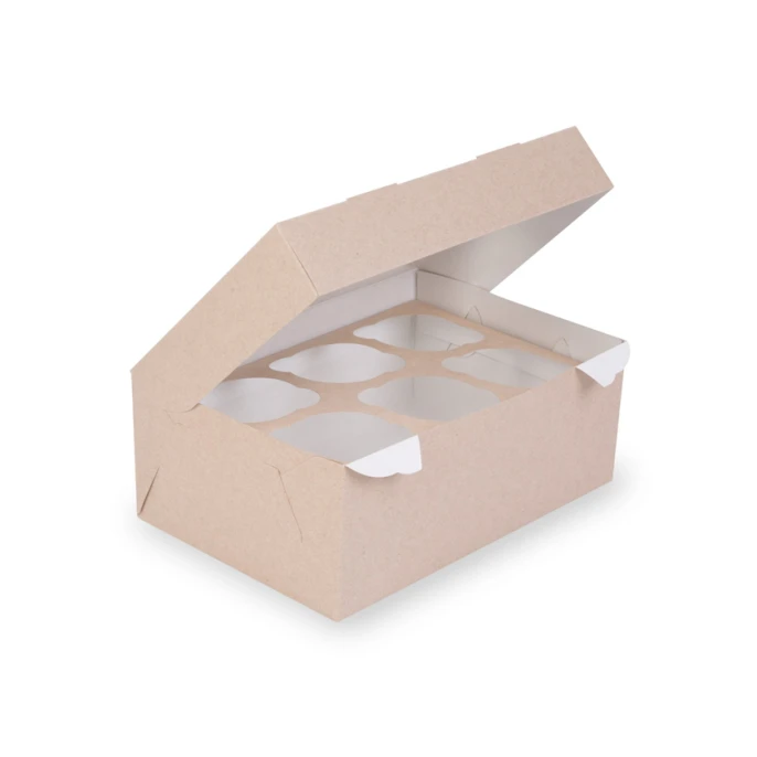 Коробки для маффинов Loyal-7077061806, 50 шт, коричневые Коробки для маффинов Loyal-7077061806, 50 шт, коричневые