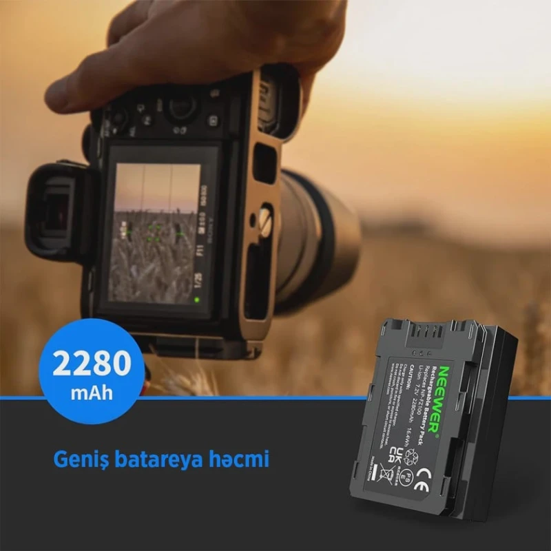Аккумулятор для фотоаппарата Neewer FZ100B