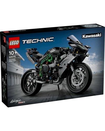 Konstruktor Lego Technic Kawasaki Ninja H2R Motorcycle 42170, 10+ yaş, 643 hissə