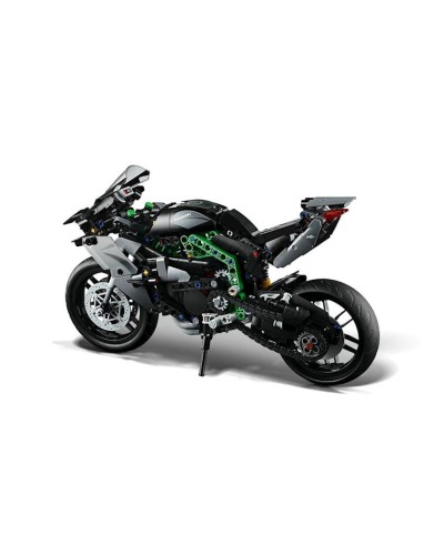 Konstruktor Lego Technic Kawasaki Ninja H2R Motorcycle 42170, 10+ yaş, 643 hissə