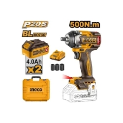 Аккумуляторный ударный гайковерт Ingco CIWLI2050